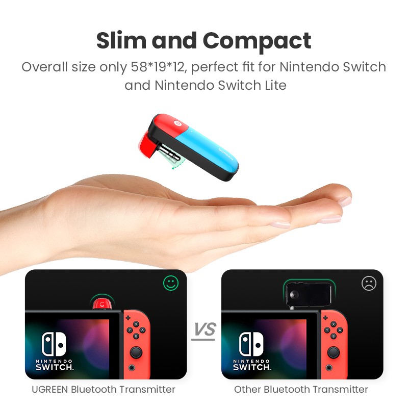 bluetooth transmitter nintendo switch