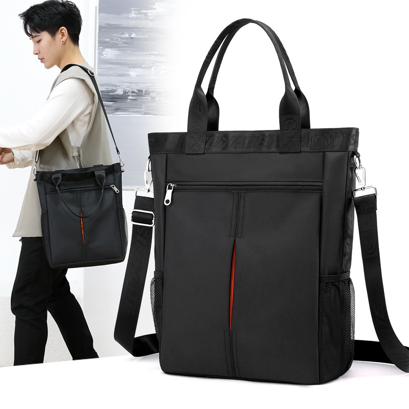 Japan Fashion Tote&Shoulder Bag Nylon Waterproof Big Capacity Men
