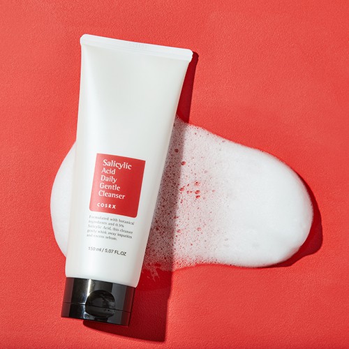 cosrx salicylic acid daily gentle cleanser ph