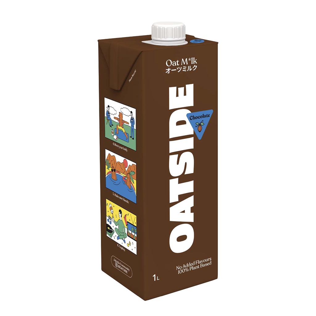 Oatside Chocolate Oat Milk 1L Shopee Singapore