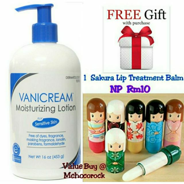 vanicream moisturizing lotion for sensitive skin