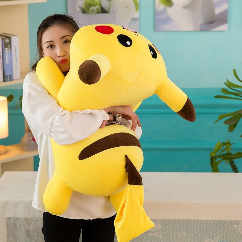 large pikachu plush toy