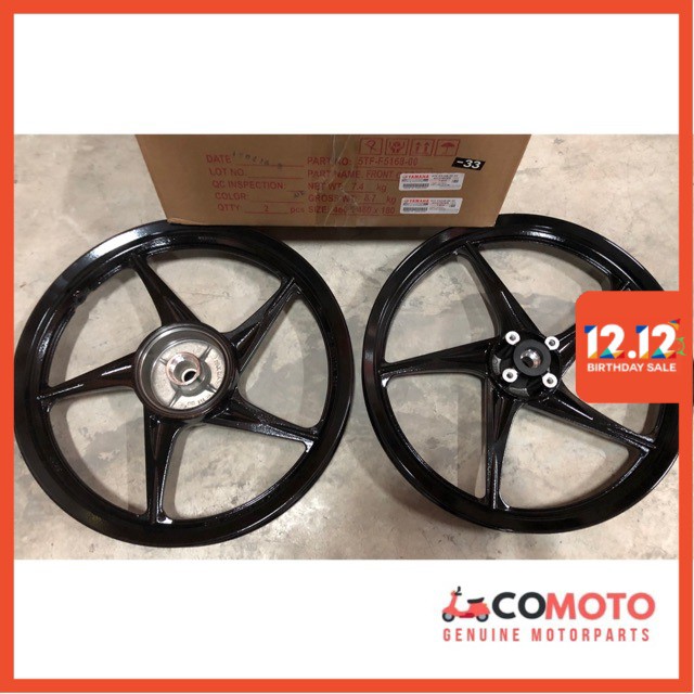 Srl Srl Zr Lagenda Lagenda 110 Sport Rim 100 Original Yamaha Limited Edition 5tf F5168 5338 Shopee Singapore