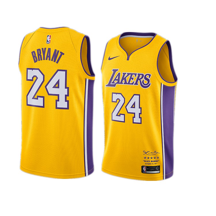 kobe jersey yellow