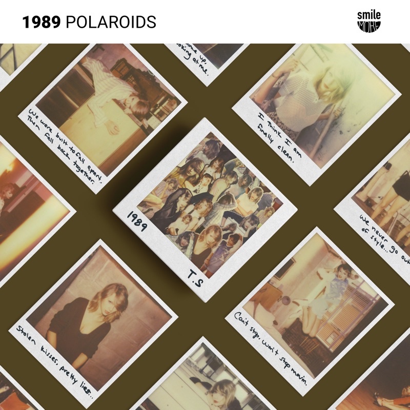 polaroid wall album