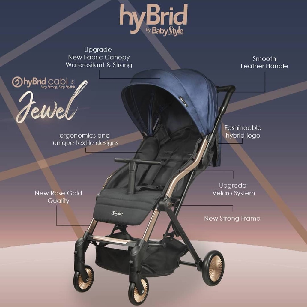 stroller hybrid cabi sport