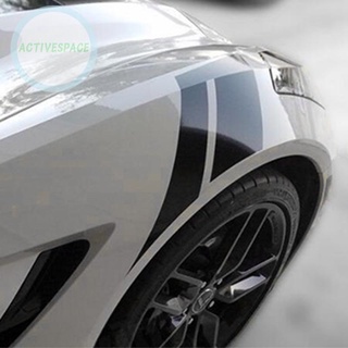 【Best Price】New car stripe car body Scuttles Racing Vinyl Truck Eye Catching 1 Pair sticker—Brand New and High Quality