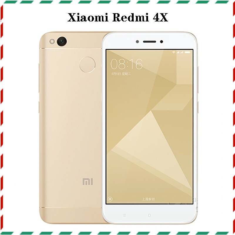 Global Version Xiaomi Redmi 4x 4g 5 0 Inches 3gb Ram 32gb Rom 13mp Camera Lte Dual Sim Card Fingerprint Unlocked Cellphone Shopee Singapore