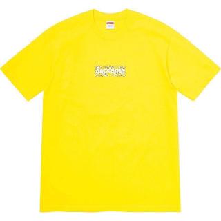 supreme t shirt yellow