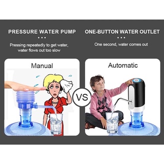 [SG] Electric Automatic Water Dispenser Pump Smart Rechargeable USB Charging Automatic Drinking Water Bottle Pump #8
