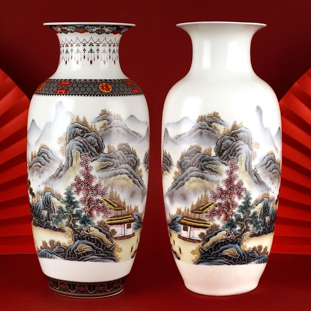 Chinesische Vase in chinesischem Stil China Feng Shui 