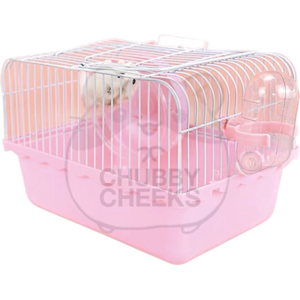 Plastic Wired Hamster Rodent Mice Cage Enclosure Outdoor Takeaway