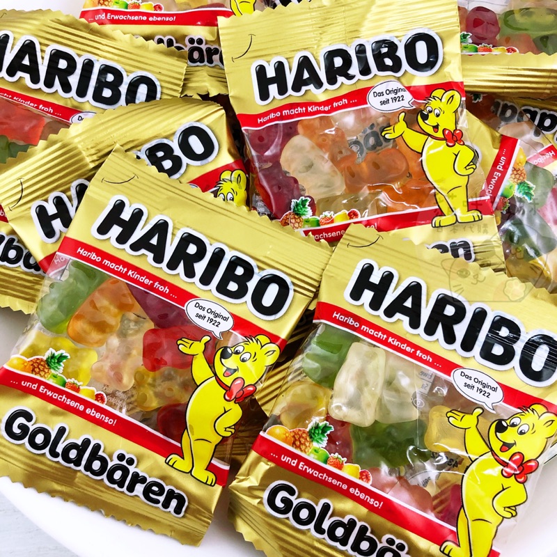 Germany Haribo Haribo Bear Fruit Fondant Fruit Fondant 猫咪姐妹 德国haribo 哈瑞宝小熊水果软糖水果软糖软糖德国软糖小熊软糖进口零食