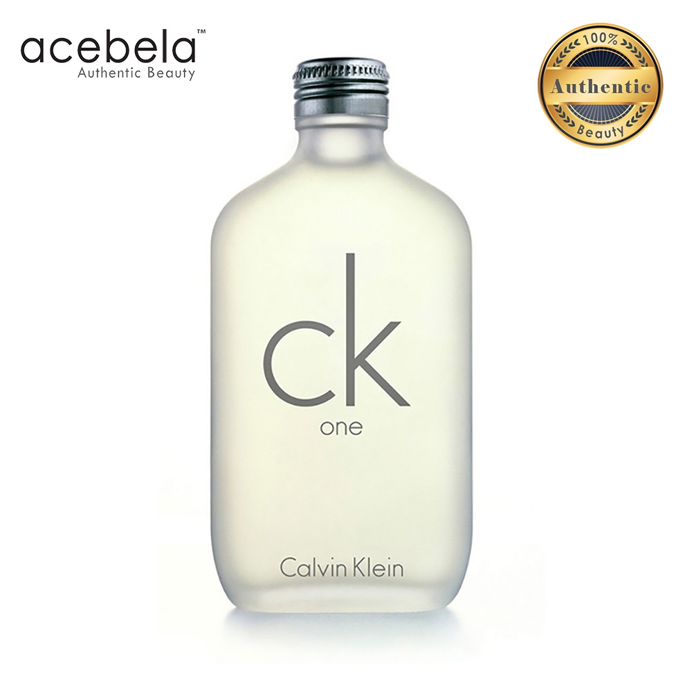 convergentie slepen Eik Calvin Klein CK One Unisex Eau De Toilette Spray 100ml, 200ml (100%  Authentic Perfume, Brand Fragrance) | Shopee Singapore