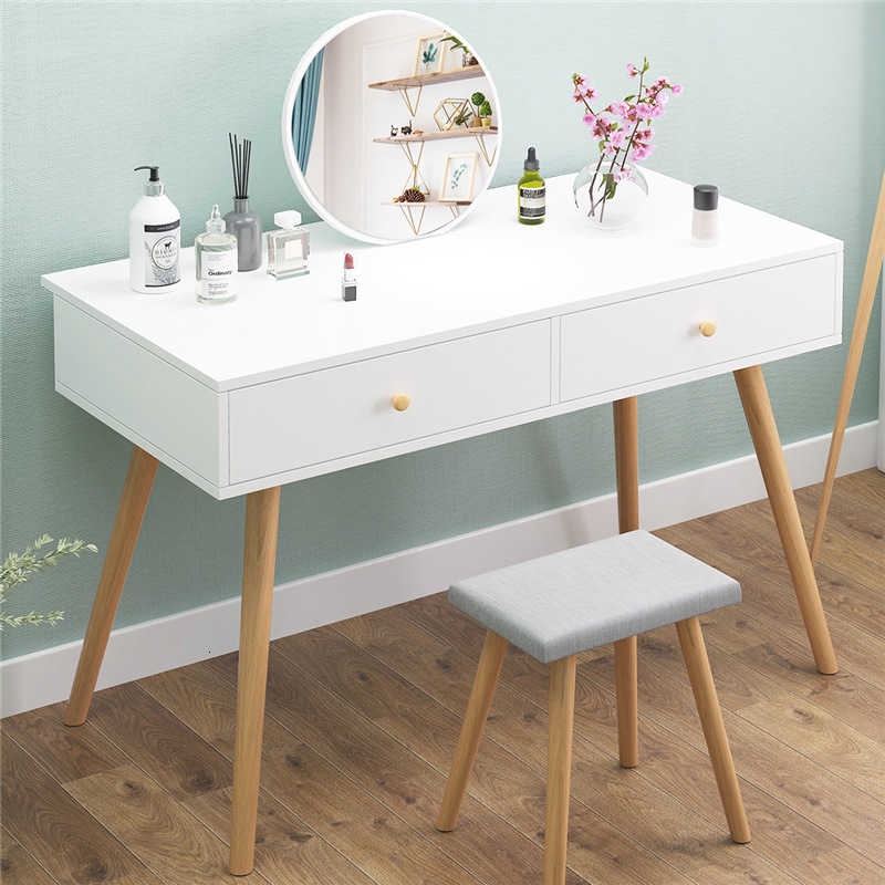 Ins Dresser Bedroom Europe Makeup Dressing Table Bedside Table