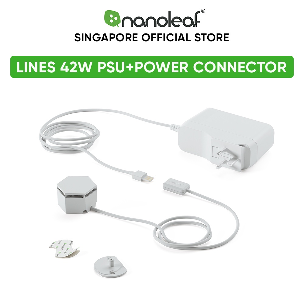 Nanoleaf Lines 42W PSU + Power Connector (1 pc) Shopee Singapore