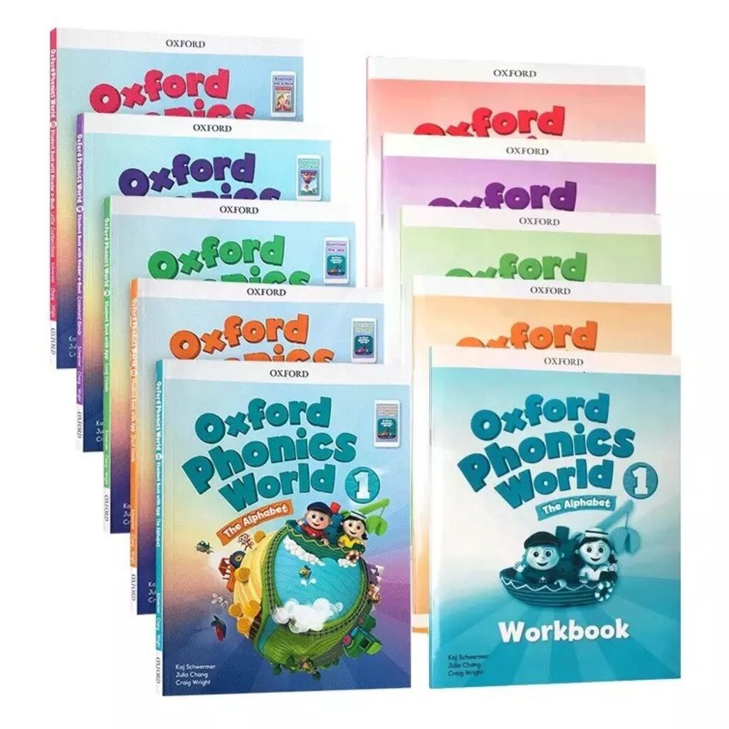 Oxford Phonics World 15 (1 set contains 10 books), a book with 5
