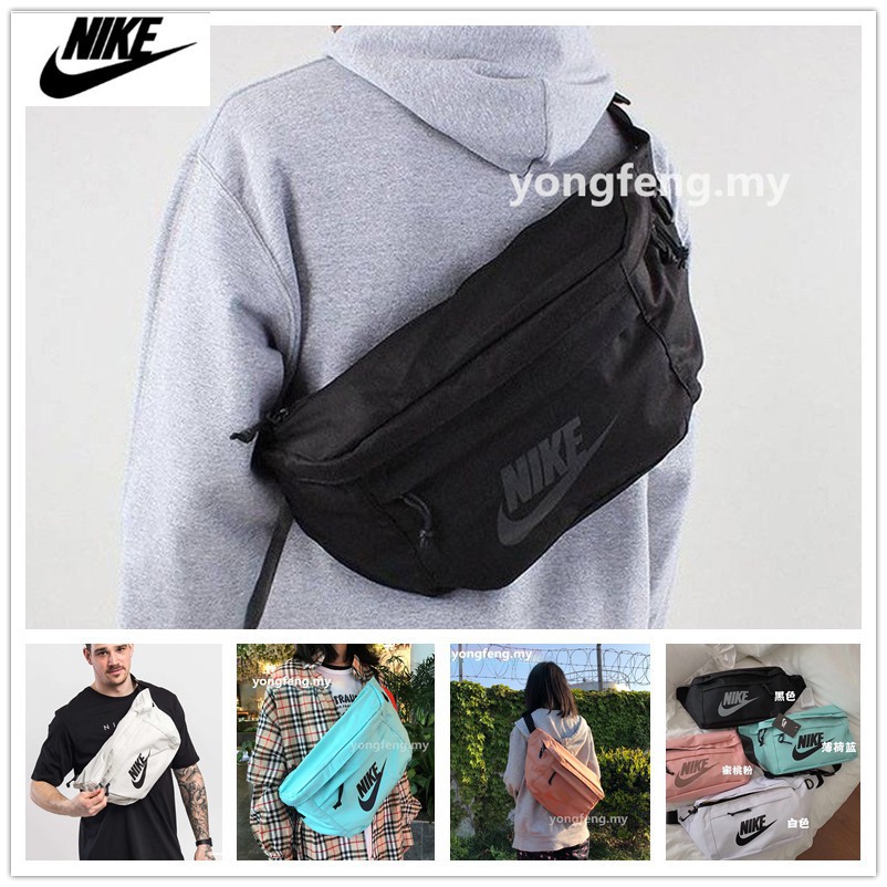 Nike Tech Hip Pack waist bag chest bag Large Casual Shoulder Crossbody bag | Shopee Singapore