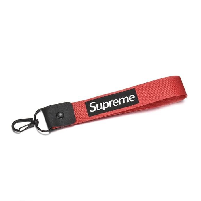 supreme keychain lanyard