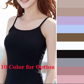 Image of 10Color Women Stripe Singlet Elastic Cotton Girl Fashion Tank Camisoles Ai916 & Singlet