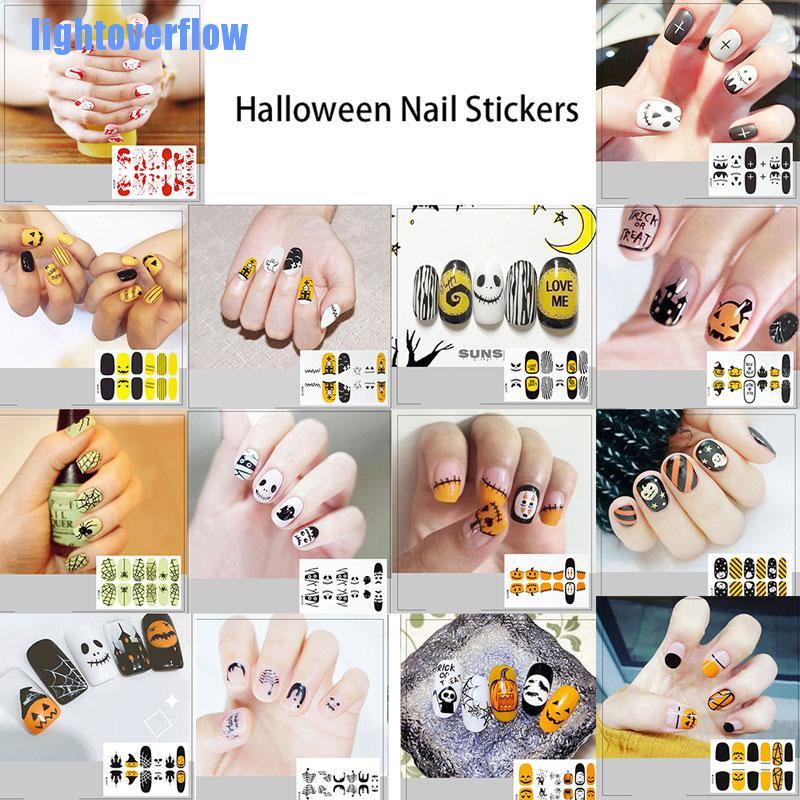 halloween nail stickers