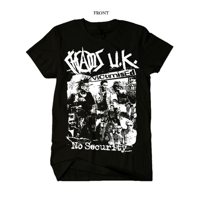 Ｐｒｅｍｉｕｍ　Ｌｉｎｅ 90's CHAOS U.K バンドTシャツ　ツアーT