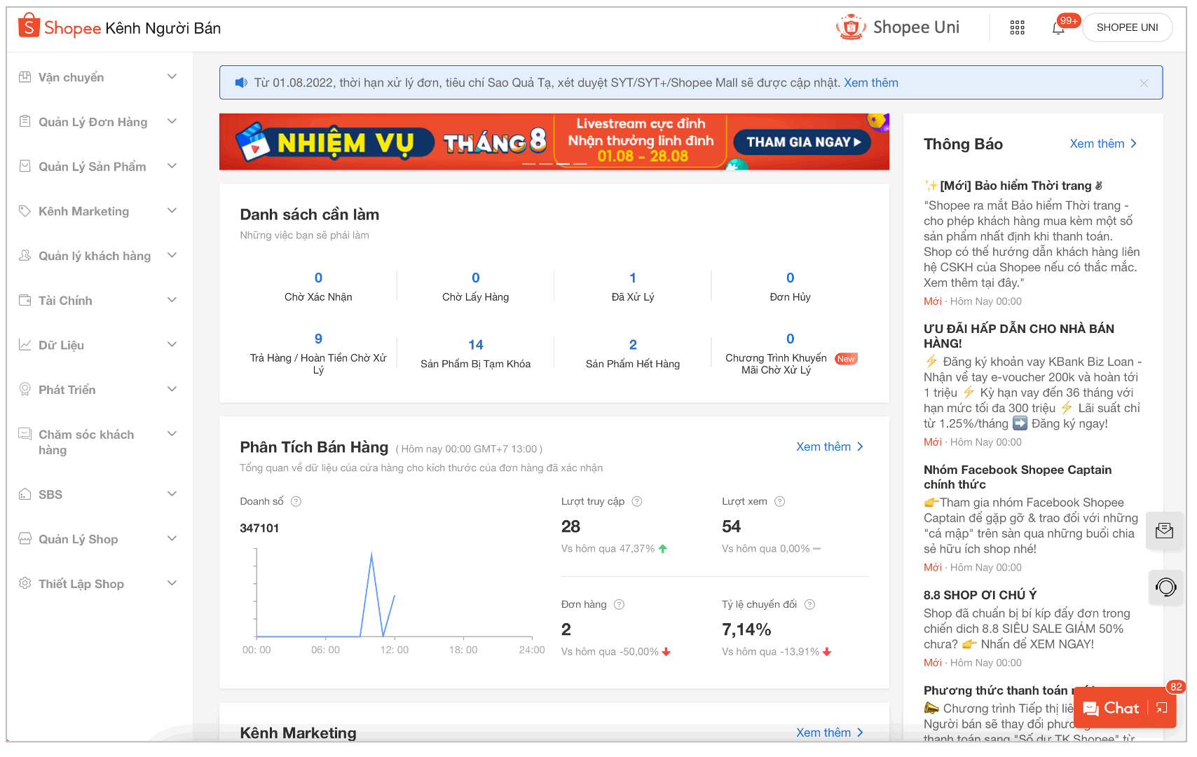 Quản Lý Tin Nhắn Chat Tại Shopee Chat | Học Viện Shopee [Shopee]