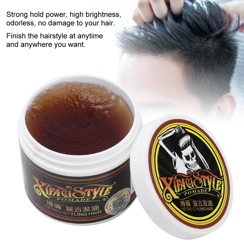 Hair Clay Long Lasting Fluffy Odorless Hair Styling Wax Shopee