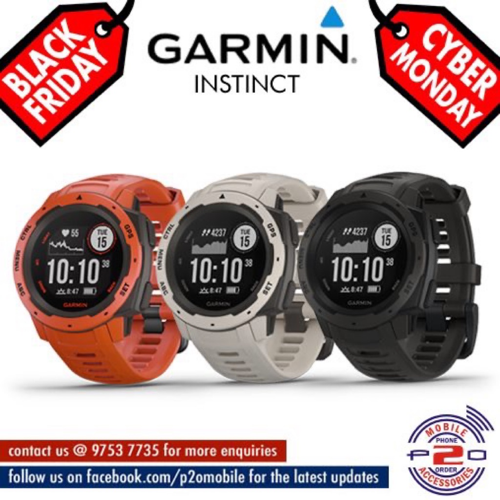 garmin instinct black friday