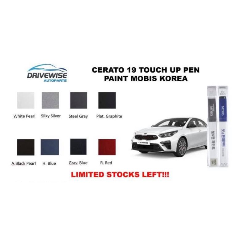 Kia Genuine Touch Up Pen/ Kia Cerato Touch Up Paint /Kia Cerato Pen