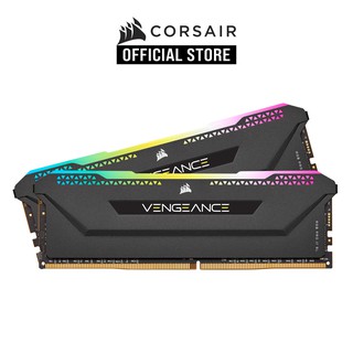CORSAIR Vengeance RGB PRO SL 32GB (2 x 16GB) DDR4 3600MHz C18 DIMM Desktop Memory Kit - Black CMH32GX4M2D3600C18