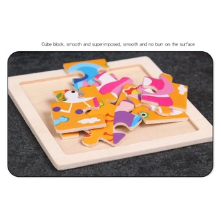 [NEW ARRIVAL] Wooden puzzle early educational toys for kids, children days gift pack #7
