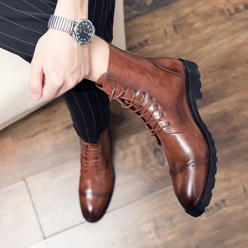 Casual Leather Winter Boots-RQWEIN Mens Driving Casual Shoes Zipper Loafers Light-Weight Soft Oxford Walking Shoes Gold 