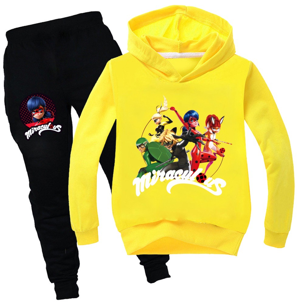 Miraculous Tales of Ladybug Girls Tracksuit with Hood 
