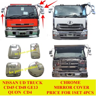 Shop Malaysia Nissan Lorry Truck Nissan Ud Quon Nissan Cd4 Lower Sill Fender Black Chrome Shopee Singapore