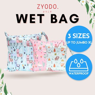 🇸🇬 (3 SIZES) Wet Bag / Diaper Bag / Waterproof Wet Bag / Nappy Bag