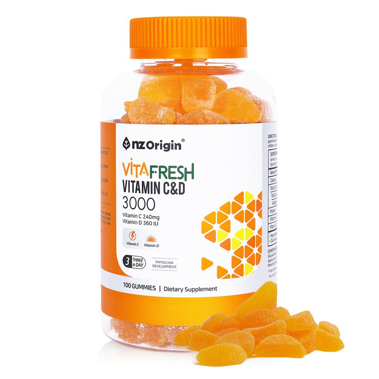 NZ Origin Vitafresh Vitamin C&D 3000mg x 100gummies Shopee Singapore
