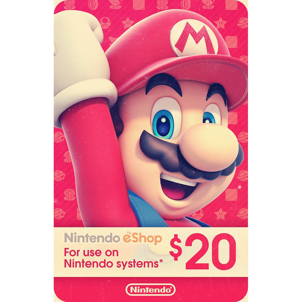 nintendo eshop physical card