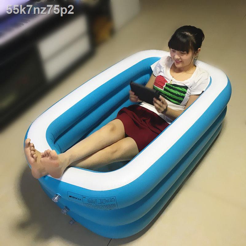 Bath Tub Inflatable Bathtub Full, Extra Large Inflatable Bathtub