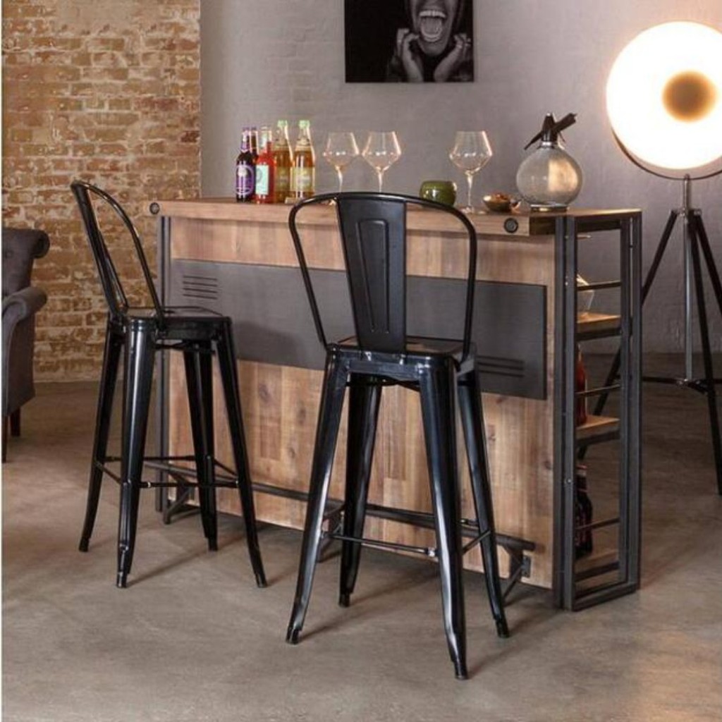 Tsbt 008 Po Kitchen Island High Bar Table Bar Stool Chair Shopee Singapore