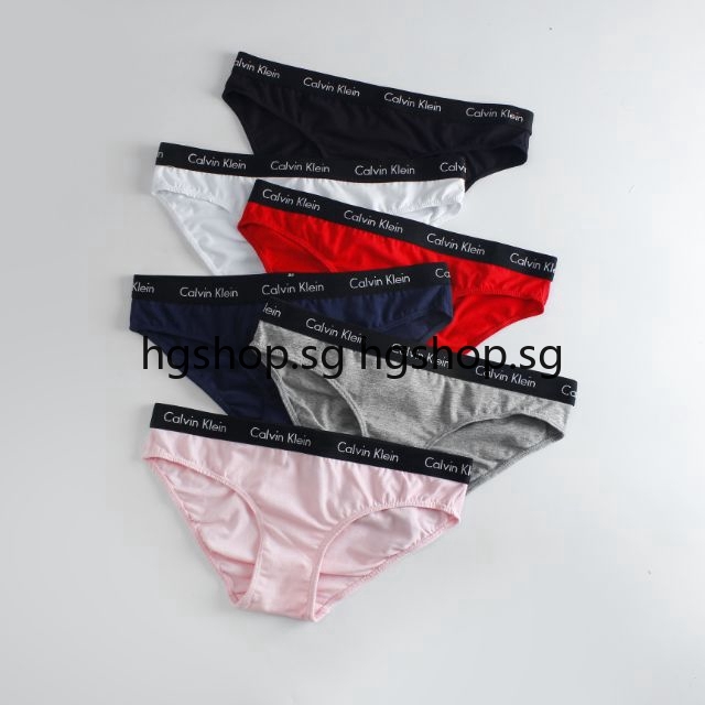 womens red calvin klein underwear