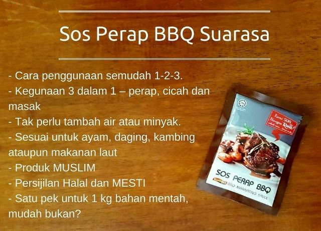 Sos Perap Bbq Original Suarasa Serbaguna Shopee Singapore