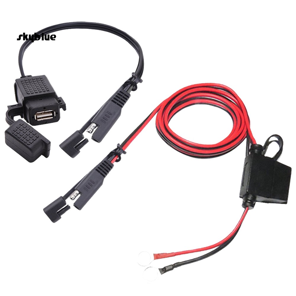 motorcycle phone charger adapter