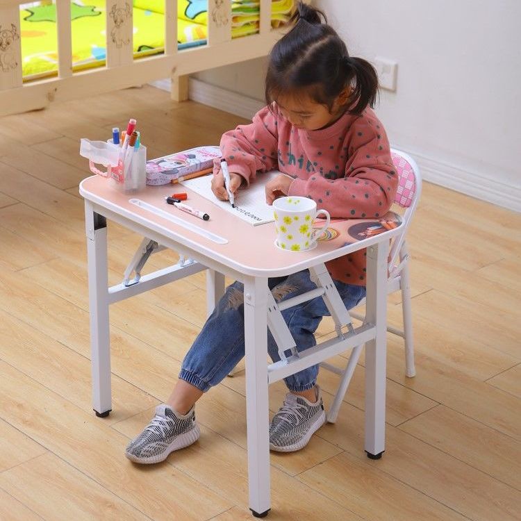 Work Desk Foldable Non-Space Foldable Children Little Kids Study Table  Reading Area Small Table Cx0M | Shopee Singapore