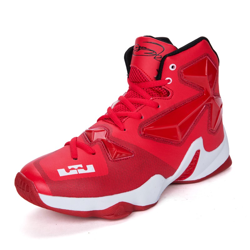 red basketball shoes womens