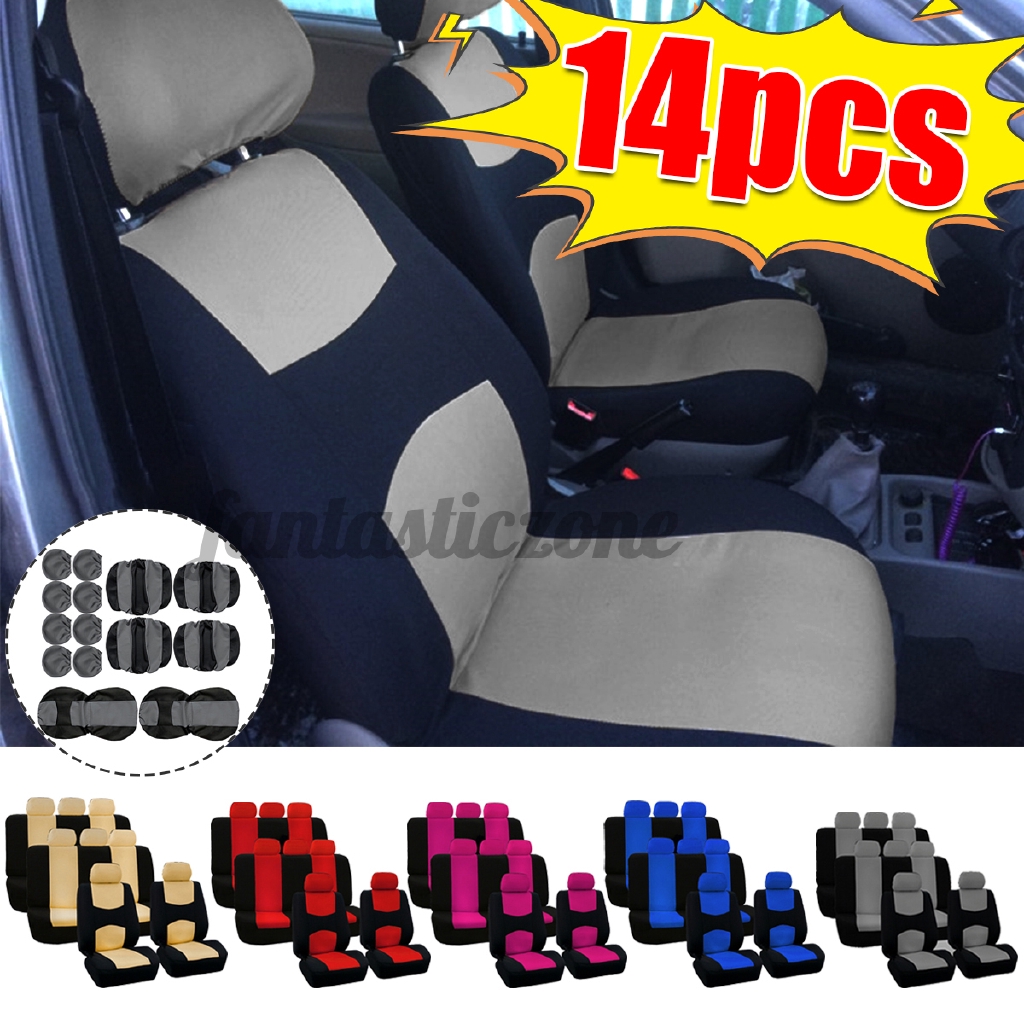 3 row seat cover set