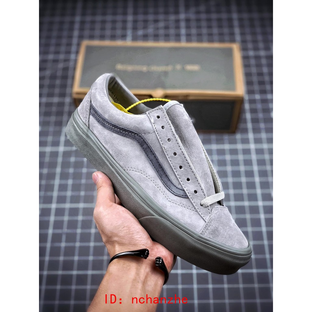vans gray men's shoes