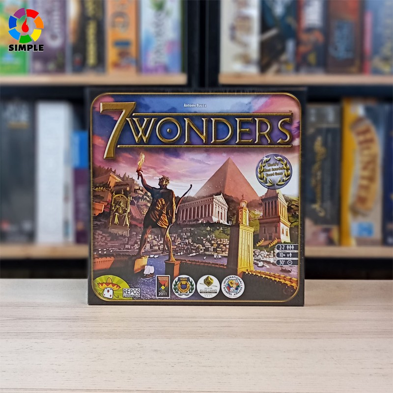 7 Wonders Popular Party Game English Edition Shopee Singapore