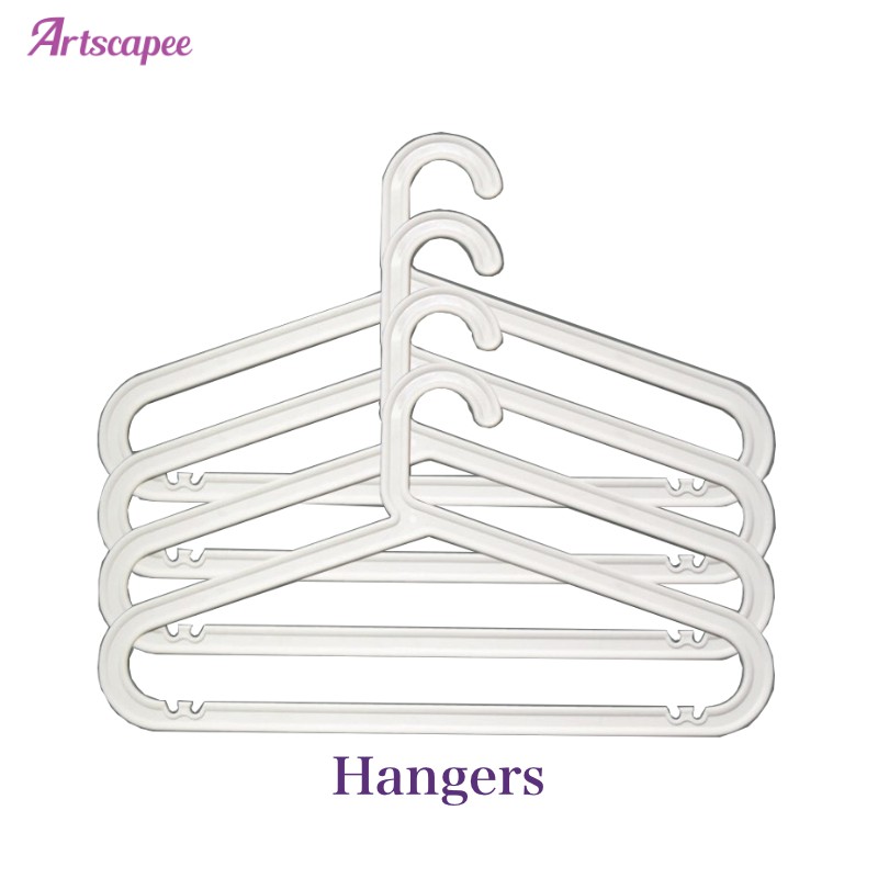 Clothes Hanger Ikea White Bundle Of 12 Or 24 Hanger No Trace Rack Shopee Singapore