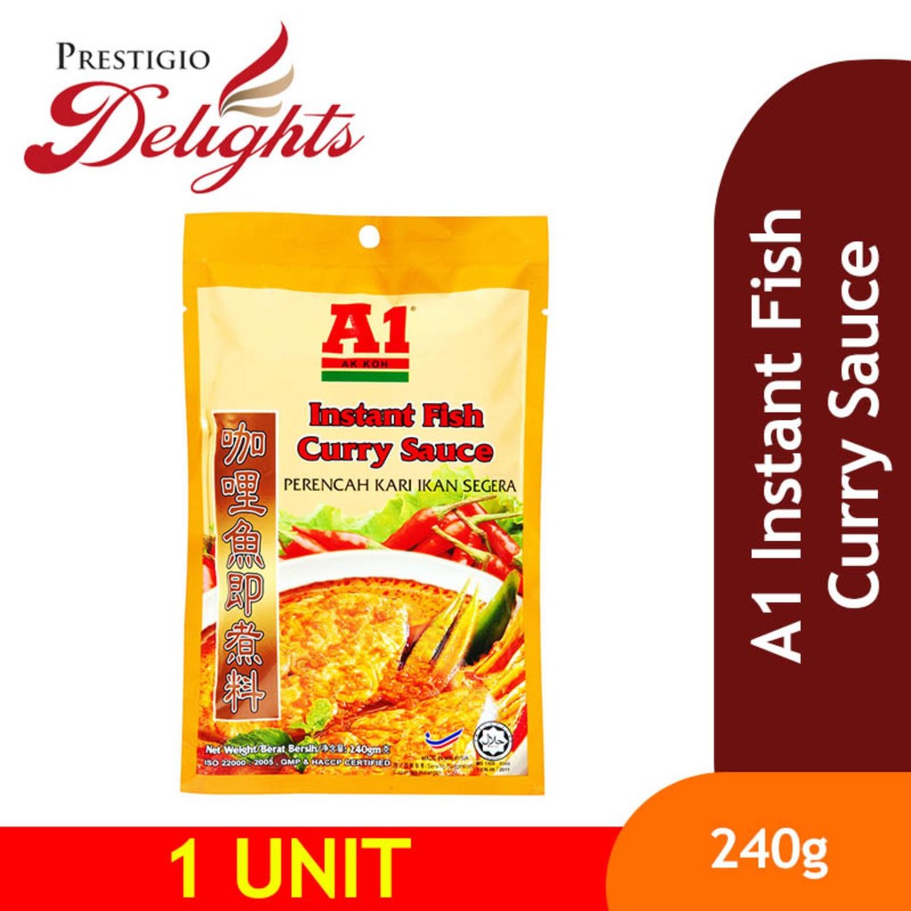 A1 Instant Fish Curry Sauce 240g Shopee Singapore
